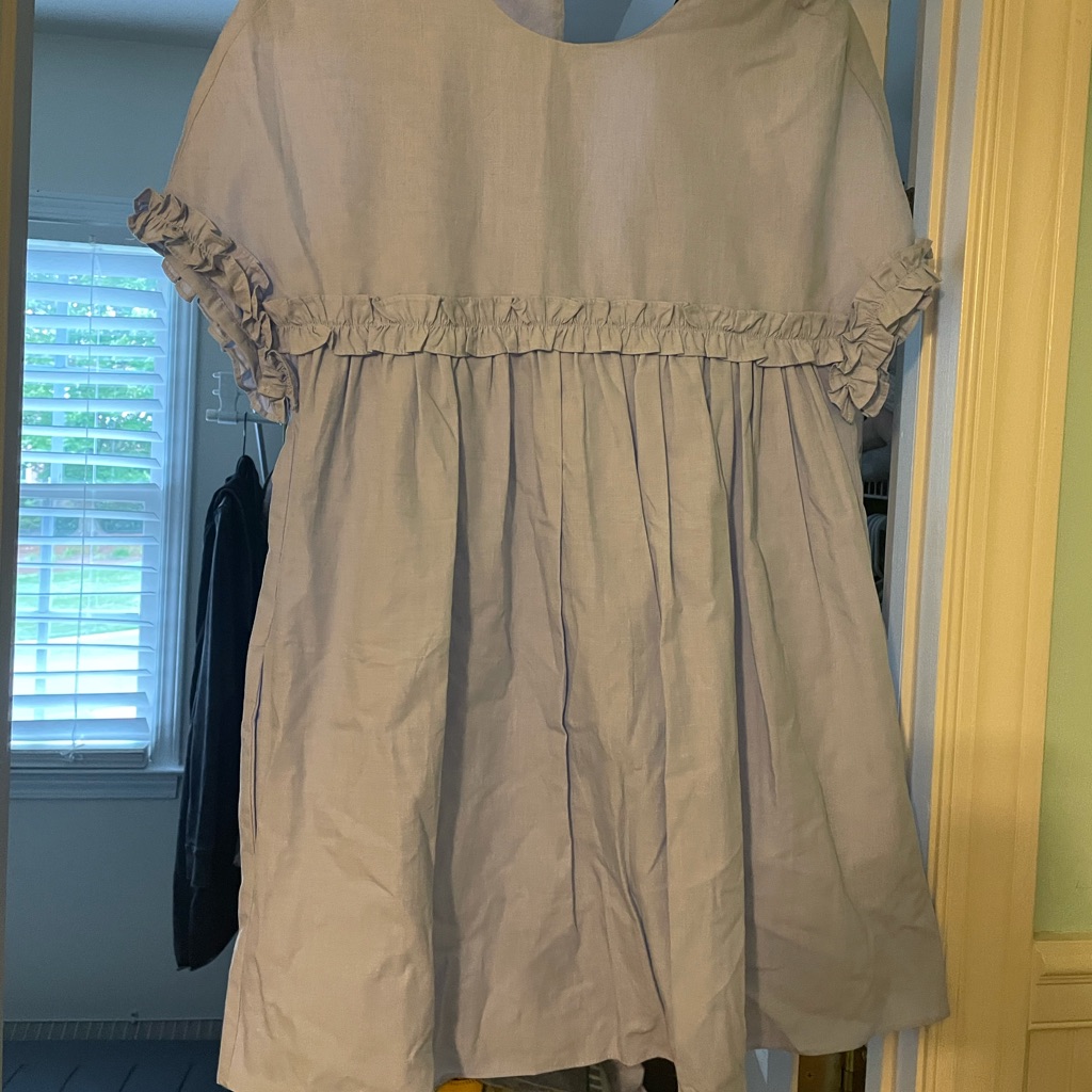 Zara Babydoll Dress With Shorts Zara Babydoll Dress With Shorts